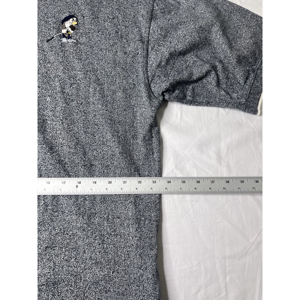 Foursome Mens Polo Shirt Grumpy Golf Seven Dwarves Short Sleeve Large L Golfing - Picture 8 of 12